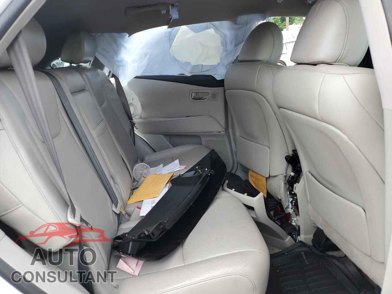 LEXUS RX350 2012 - 2T2BK1BA9CC137829