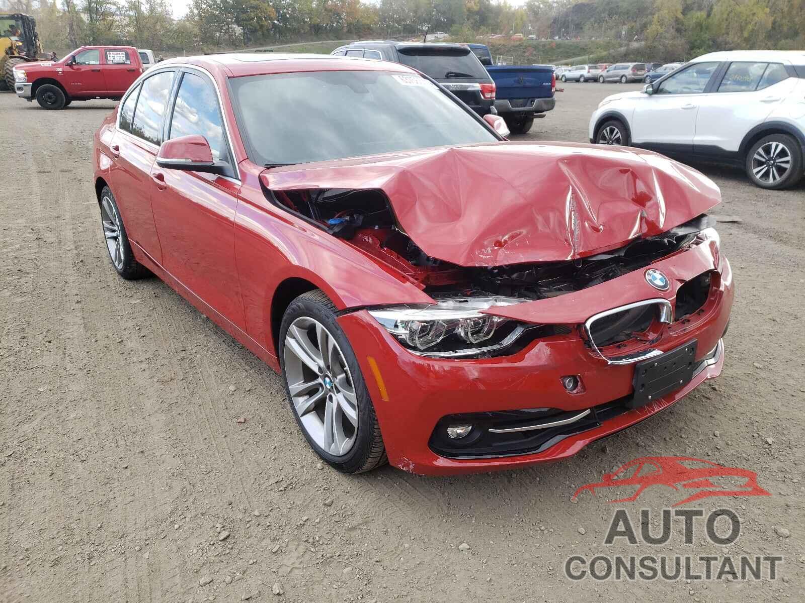 BMW 3 SERIES 2018 - WBA8D9G58JNU72137
