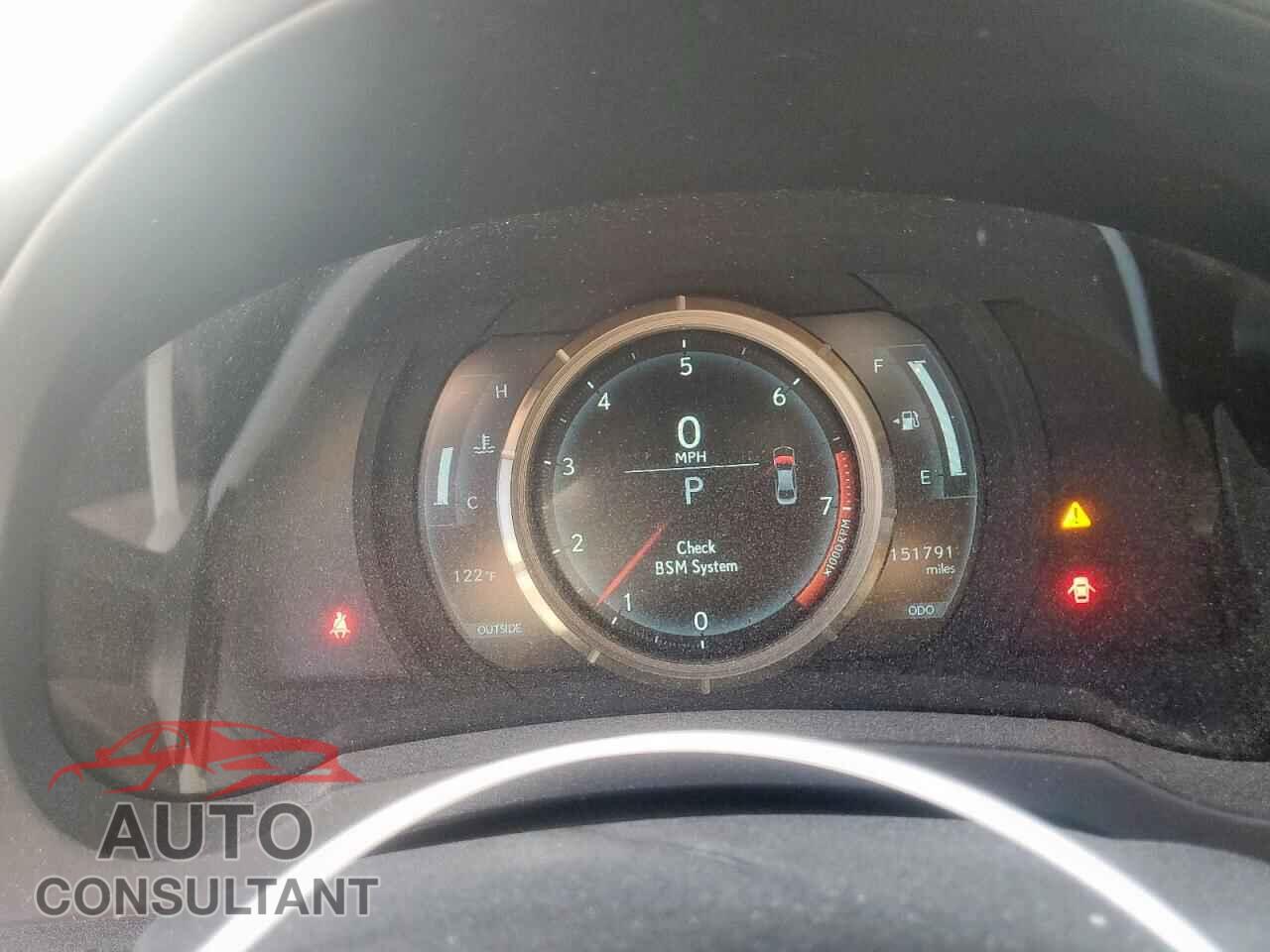 LEXUS IS 2014 - JTHBF1D20E5022954