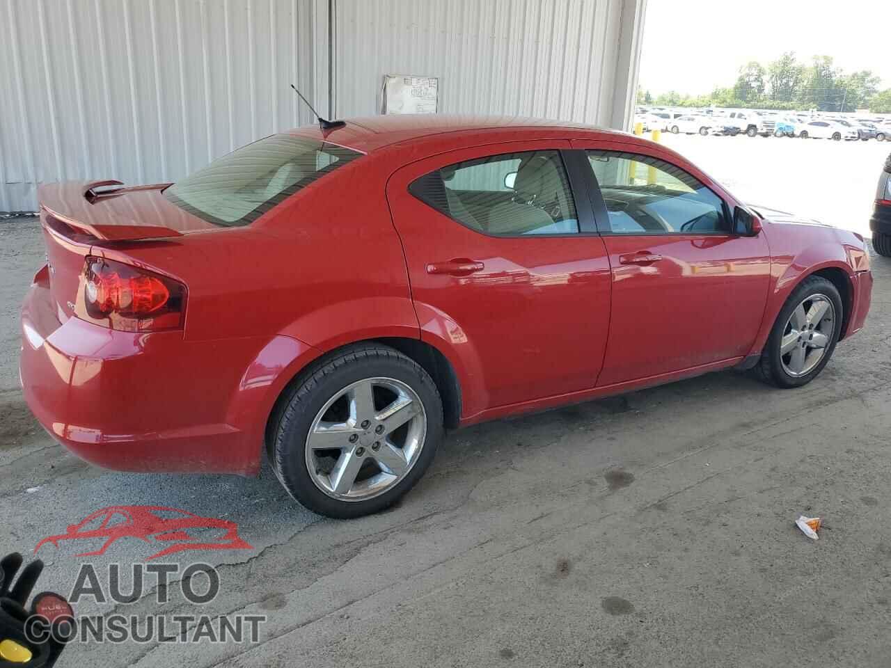 DODGE AVENGER 2012 - 1C3CDZCB7CN287092