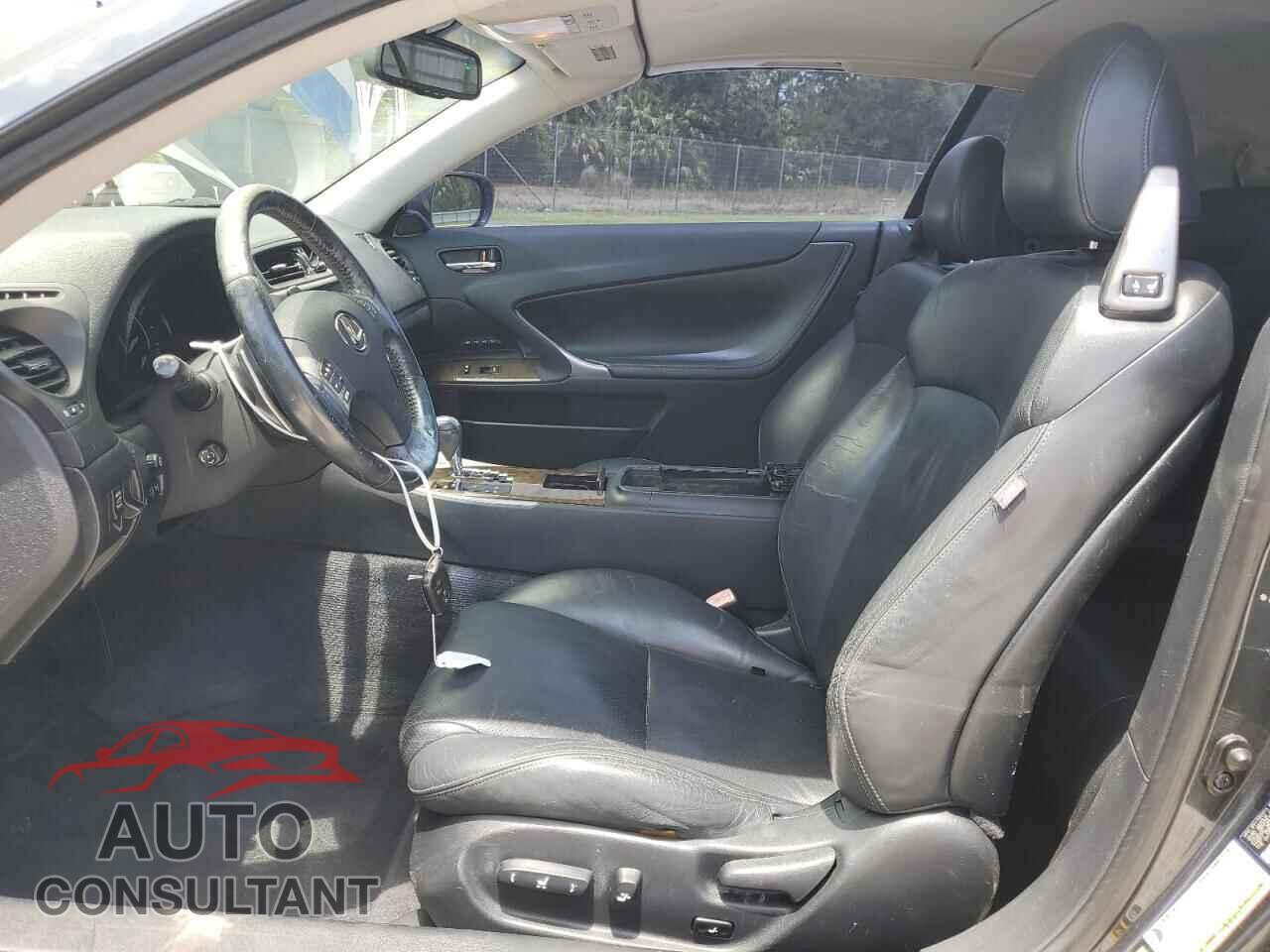 LEXUS IS 2010 - JTHFF2C21A2505387