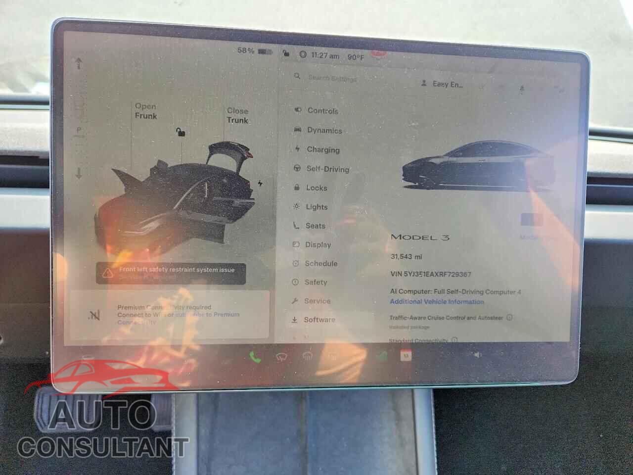 TESLA MODEL 3 2024 - 5YJ3E1EAXRF729367