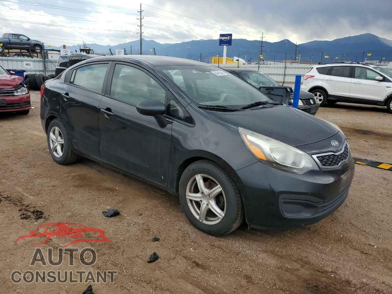 KIA RIO 2012 - KNADN4A37C6077157