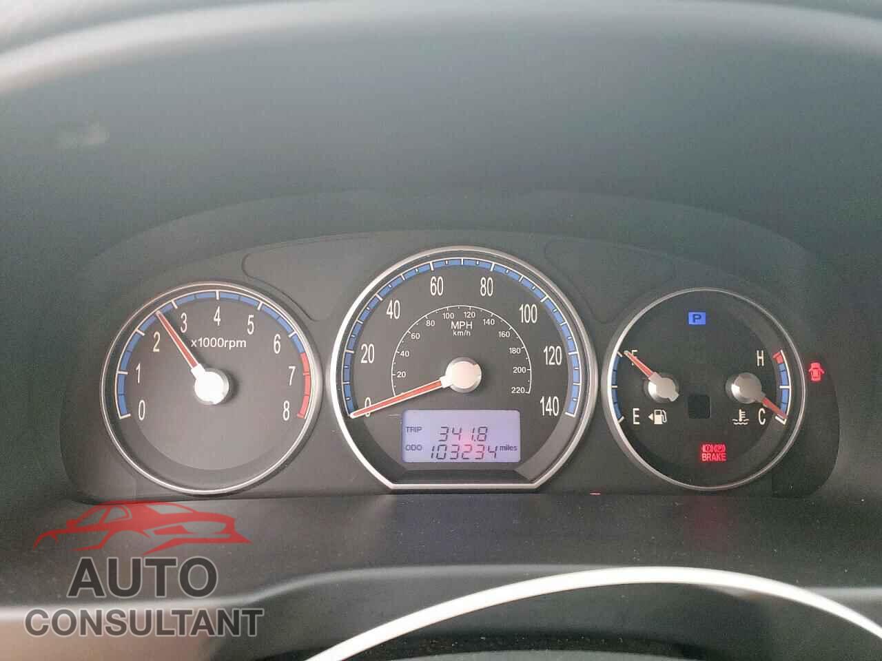 HYUNDAI SANTA FE 2009 - 5NMSG13D89H292552