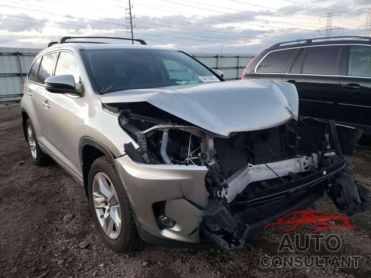 TOYOTA HIGHLANDER 2017 - 5TDDZRFHXHS445606