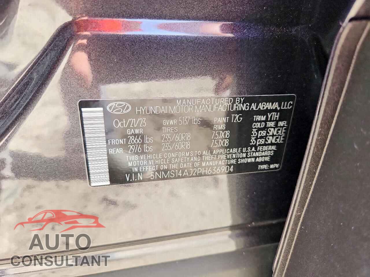 HYUNDAI SANTA FE 2023 - 5NMS14AJ2PH636904