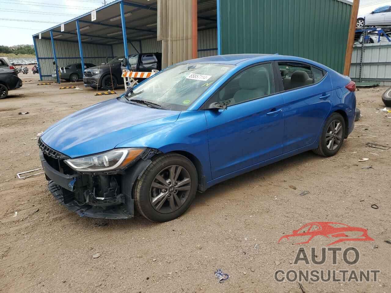 HYUNDAI ELANTRA 2018 - 5NPD84LF4JH357140