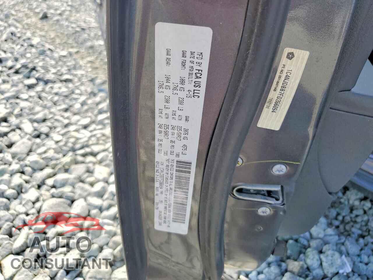 JEEP COMPASS 2015 - 1C4NJDBB7FD366094