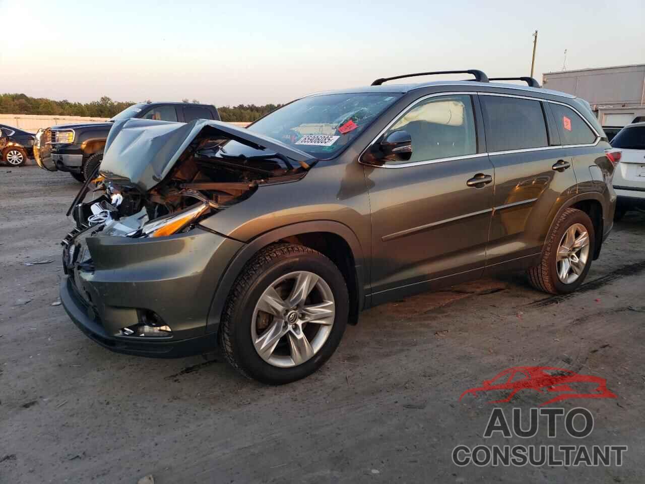 TOYOTA HIGHLANDER 2016 - 5TDDKRFH4GS284964
