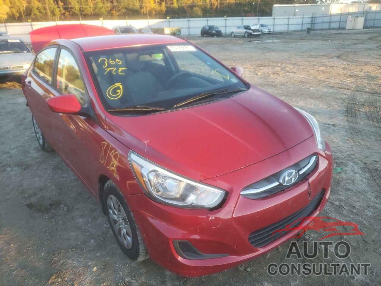 HYUNDAI ACCENT 2016 - KMHCT4AE6GU107199