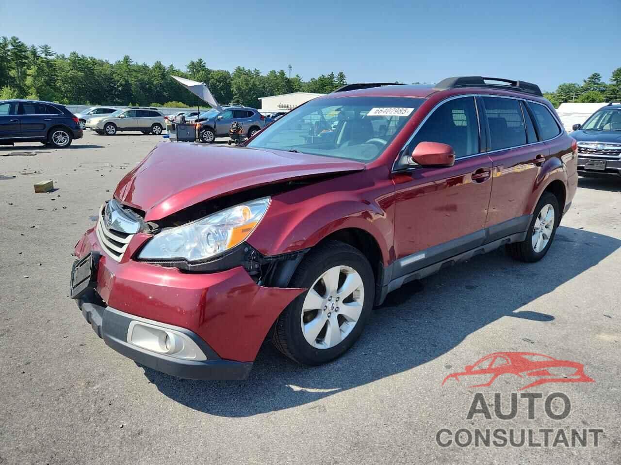 SUBARU OUTBACK 2012 - 4S4BRBLC1C3267226