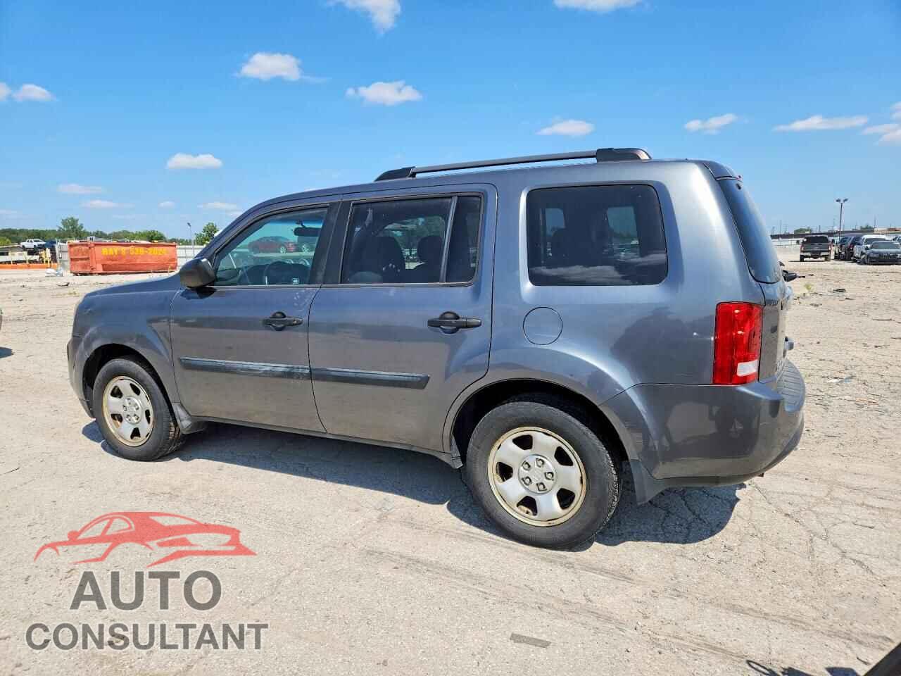 HONDA PILOT 2012 - 5FNYF4H20CB020799