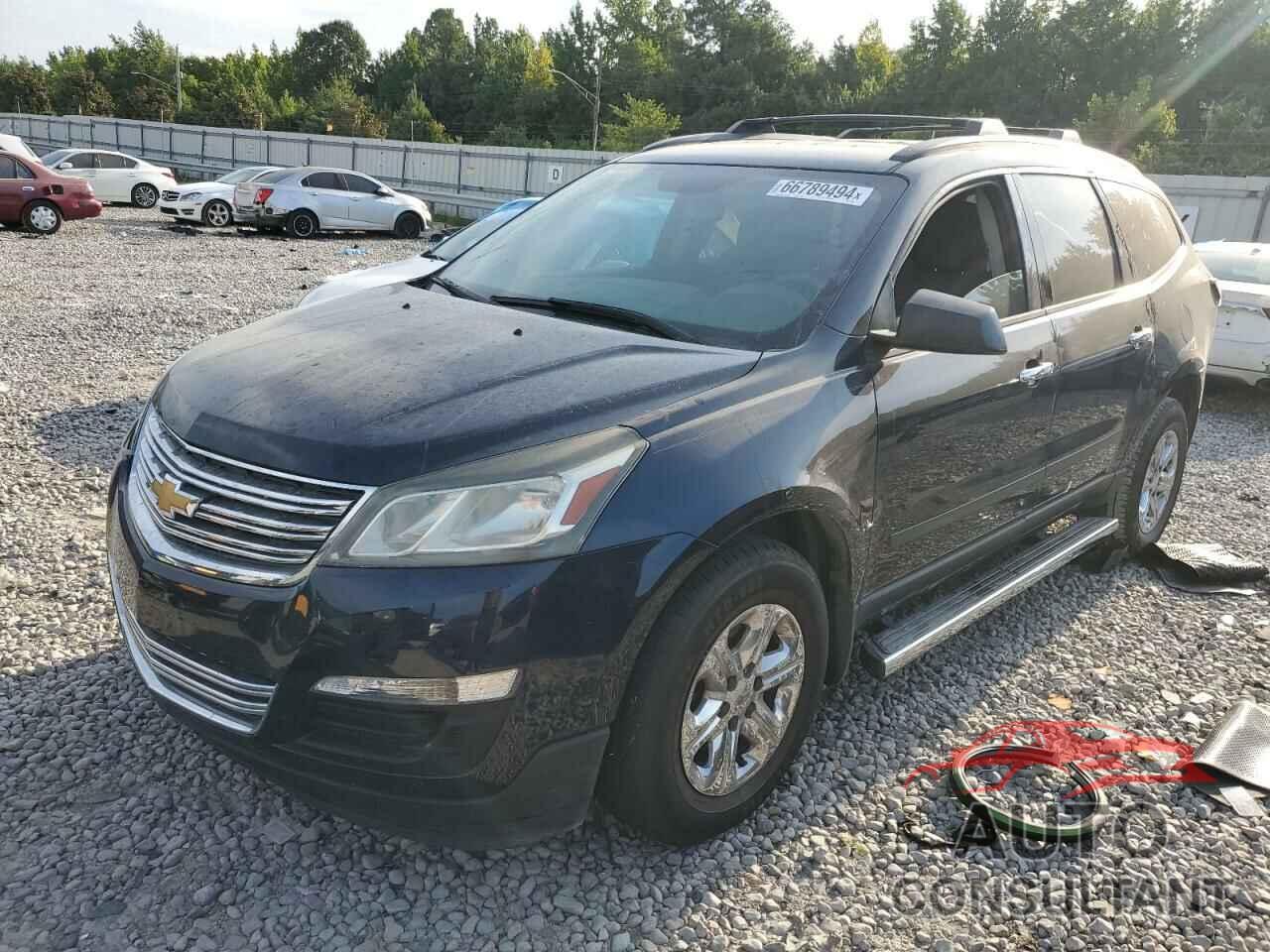 CHEVROLET TRAVERSE 2016 - 1GNKRFKD0GJ176639