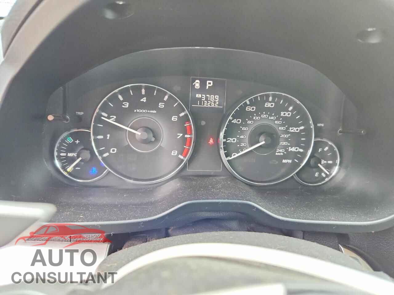 SUBARU OUTBACK 2012 - 4S4BRBCC8C3207881