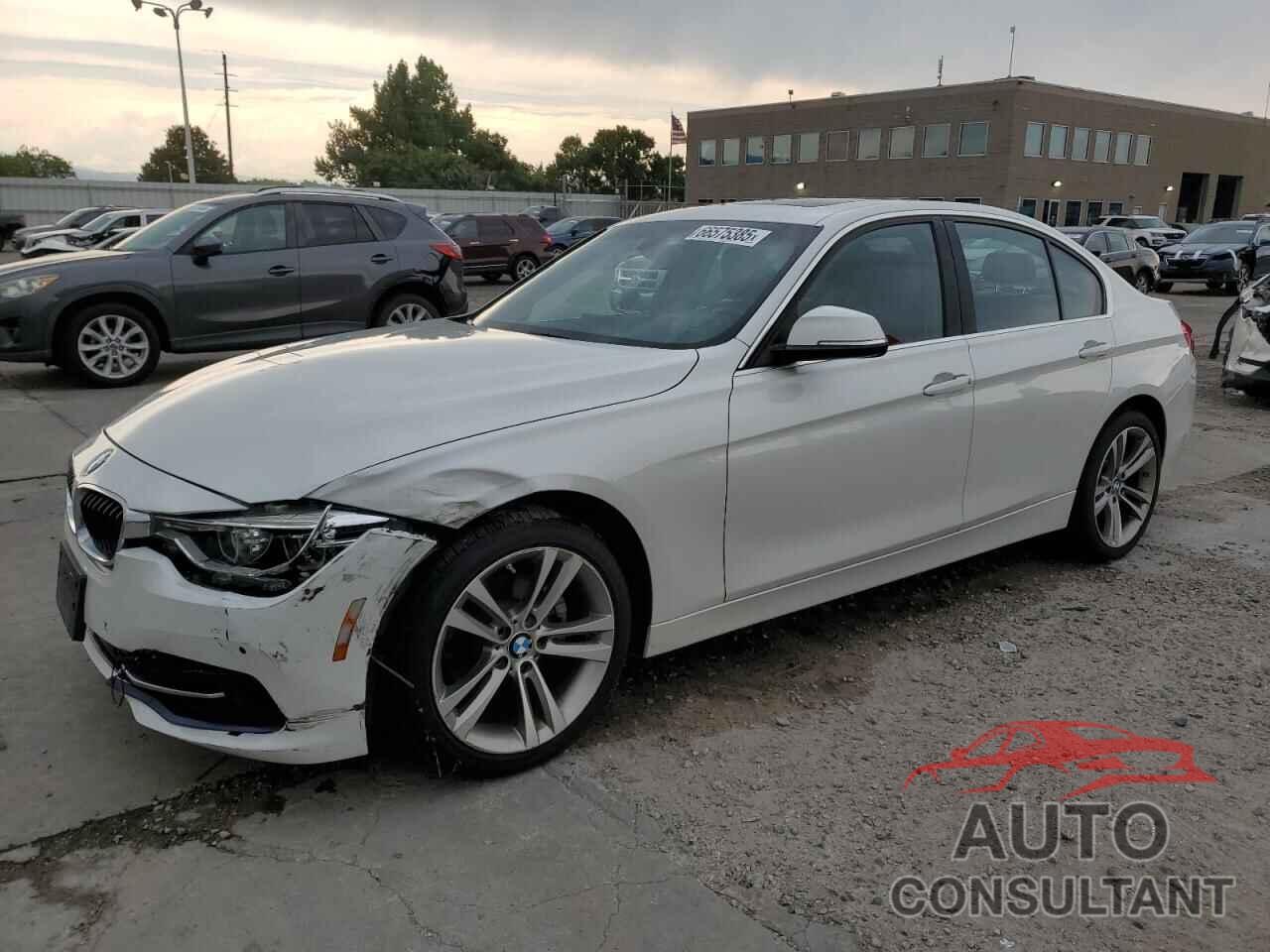 BMW 3 SERIES 2017 - WBA8D9C37HA012084