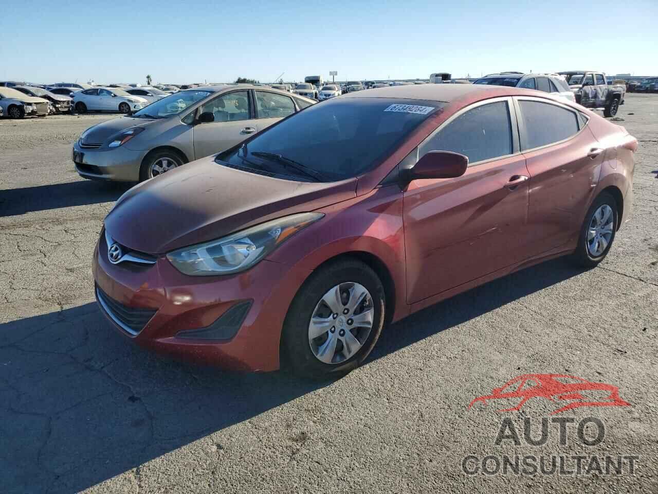 HYUNDAI ELANTRA 2016 - 5NPDH4AE3GH710714