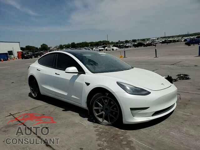 TESLA MODEL 3 2021 - 5YJ3E1EA1MF091521
