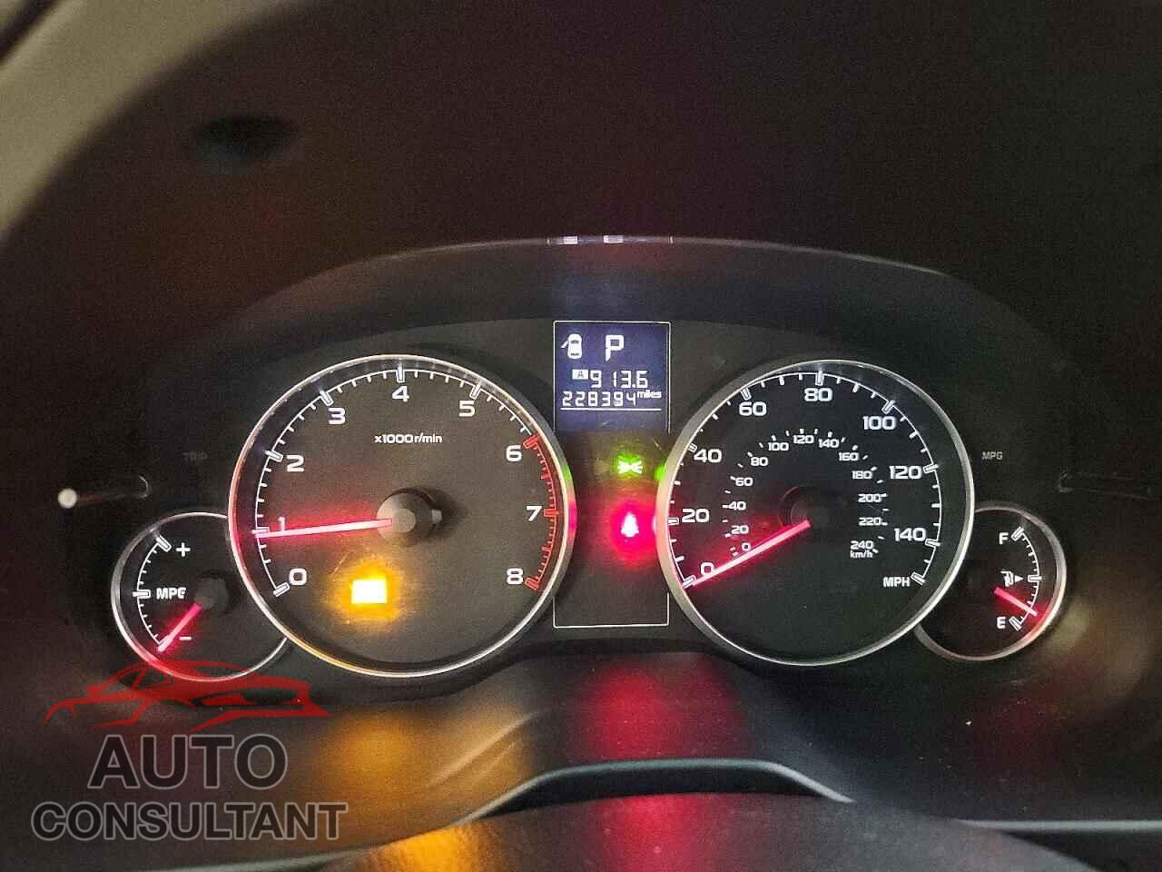 SUBARU OUTBACK 2013 - 4S4BRBCC6D3215141