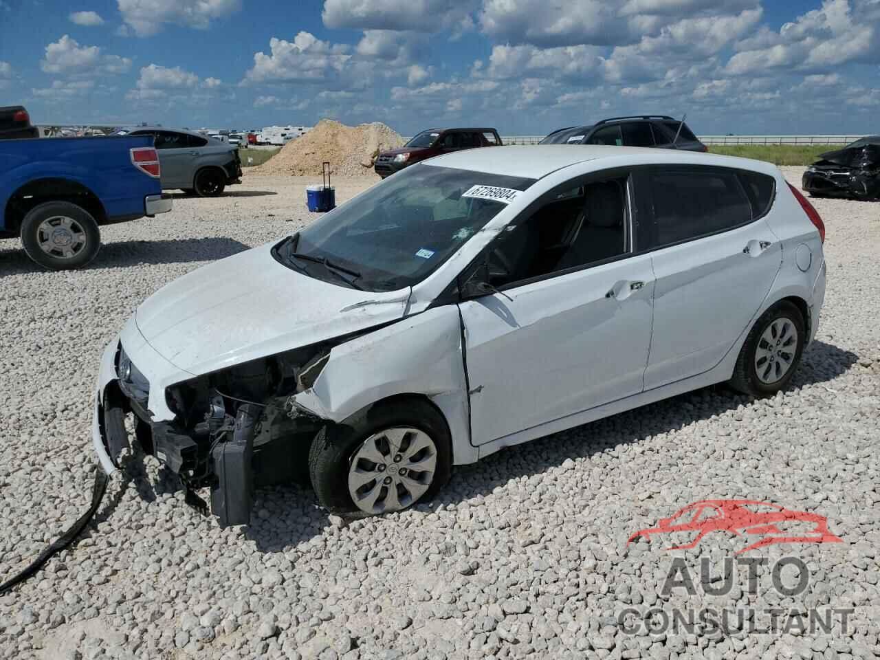 HYUNDAI ACCENT 2017 - KMHCT5AE6HU342337