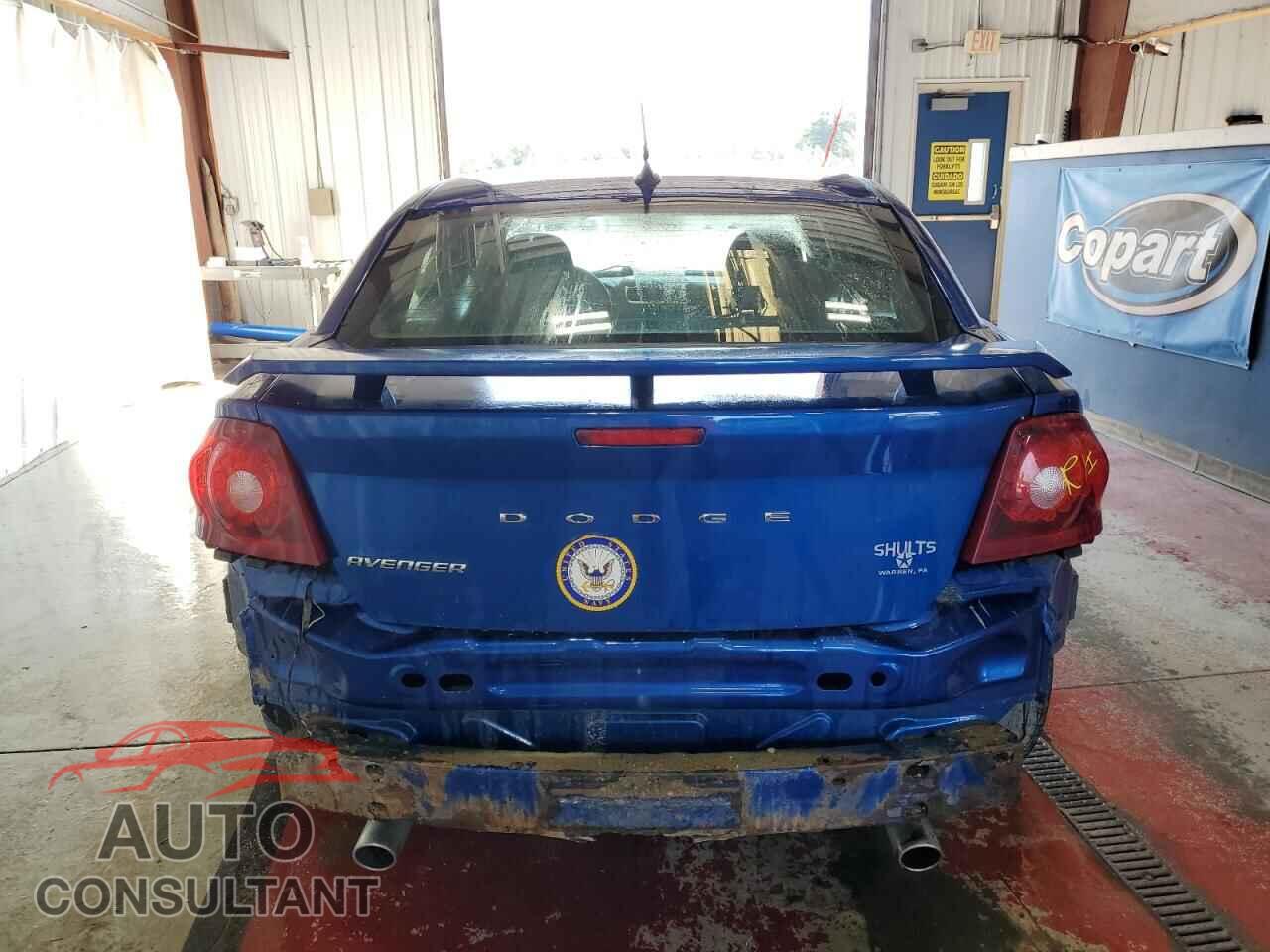 DODGE AVENGER 2013 - 1C3CDZAG4DN614287