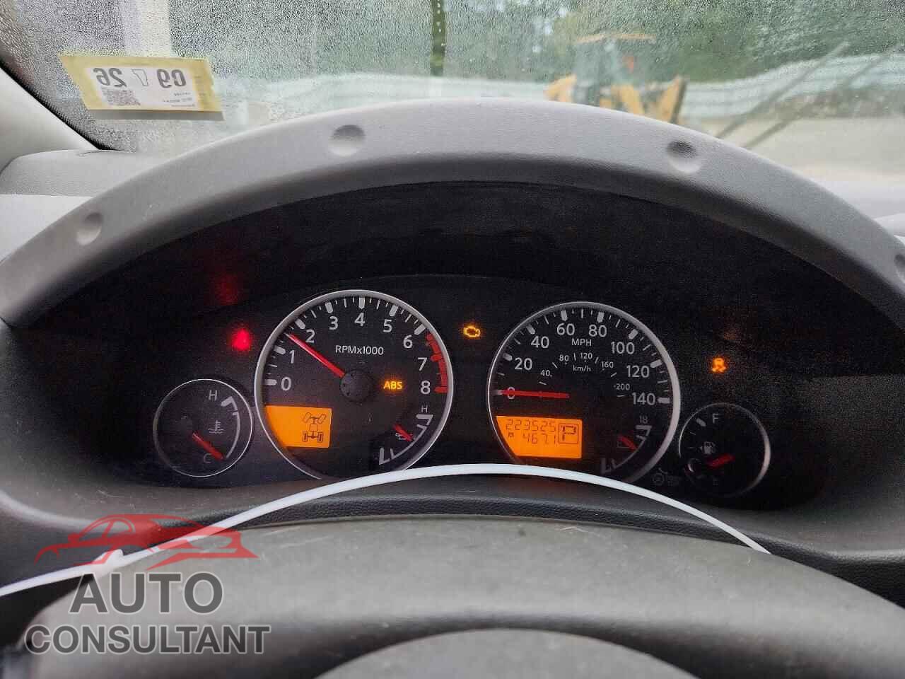 NISSAN FRONTIER 2012 - 1N6AD0EV3CC441344