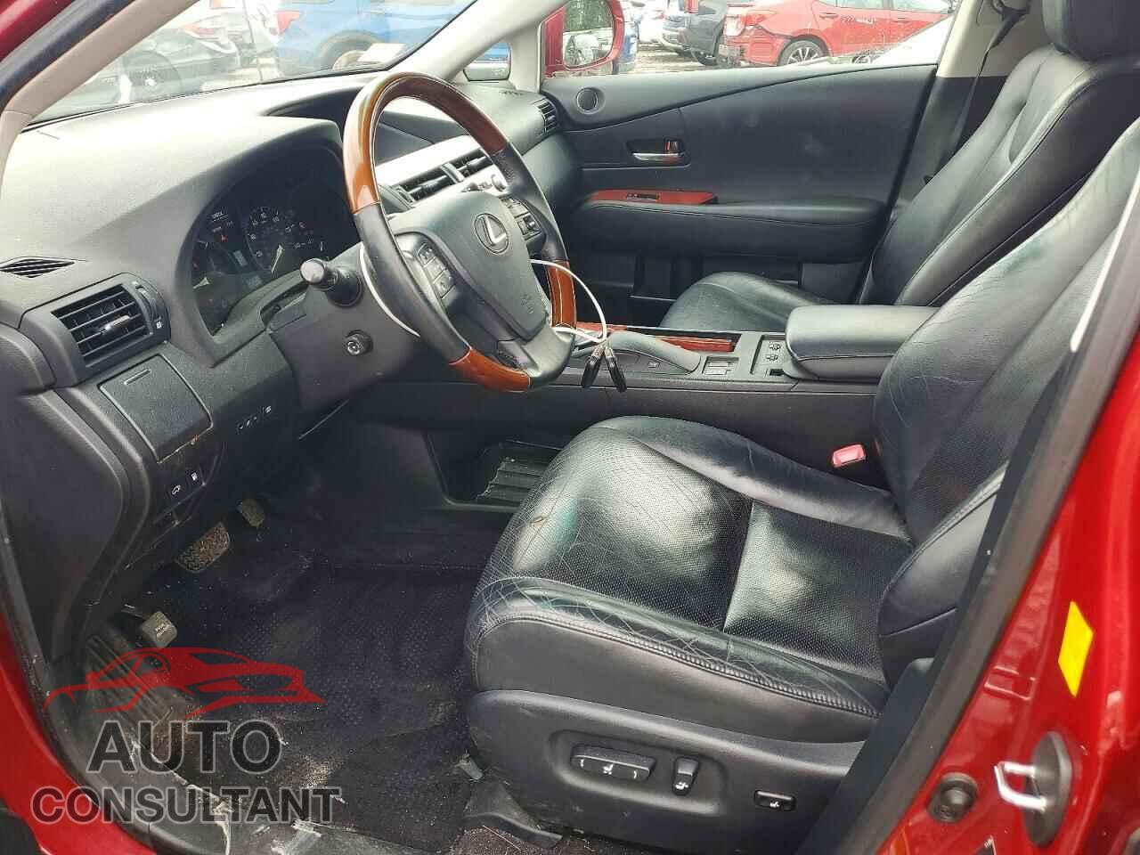 LEXUS RX450 2010 - JTJBC1BA0A2017606