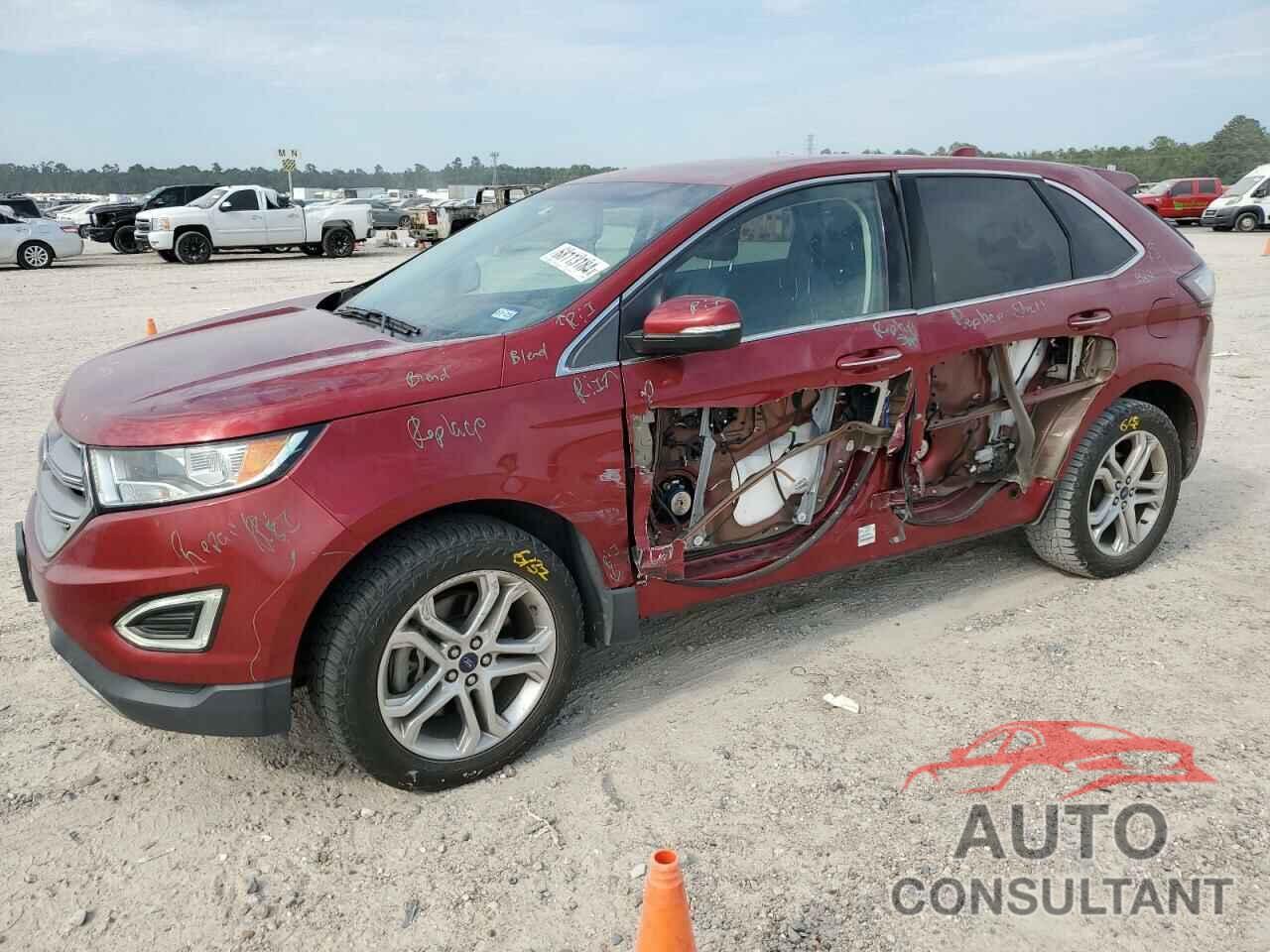 FORD EDGE 2017 - 2FMPK4K99HBB98188