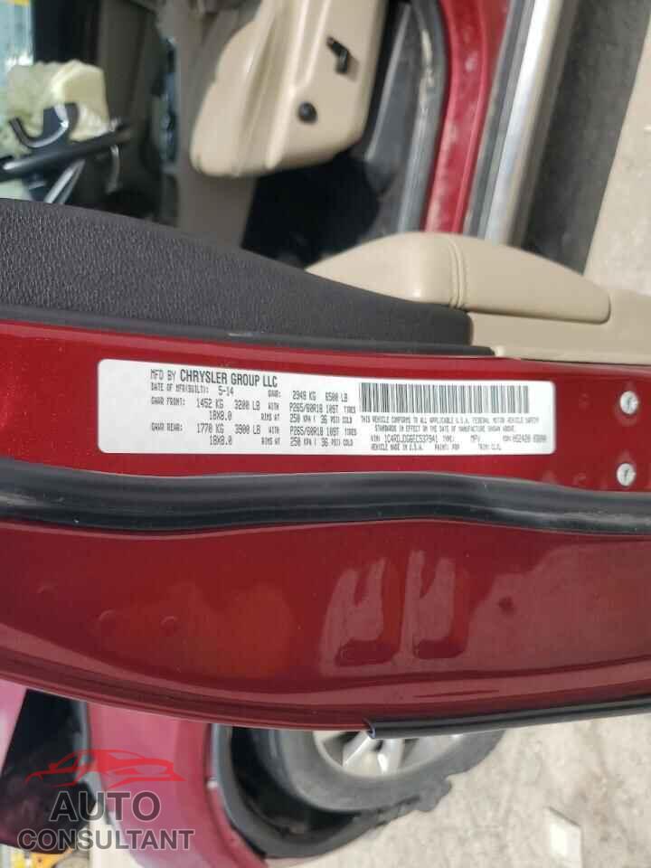 DODGE DURANGO 2014 - 1C4RDJDG6EC537941