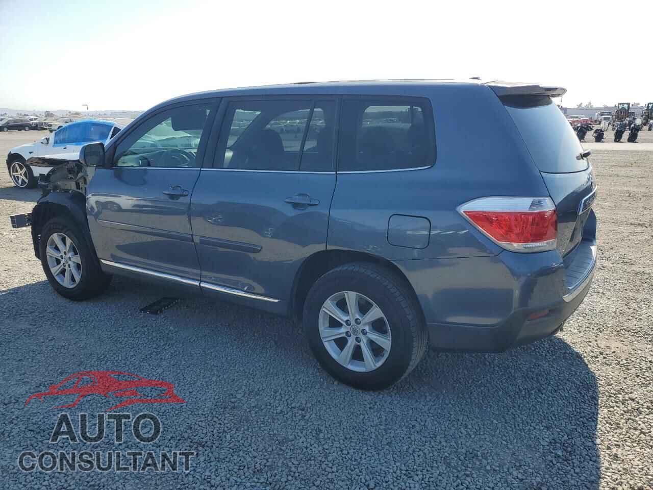 TOYOTA HIGHLANDER 2012 - 5TDZA3EH5CS027765