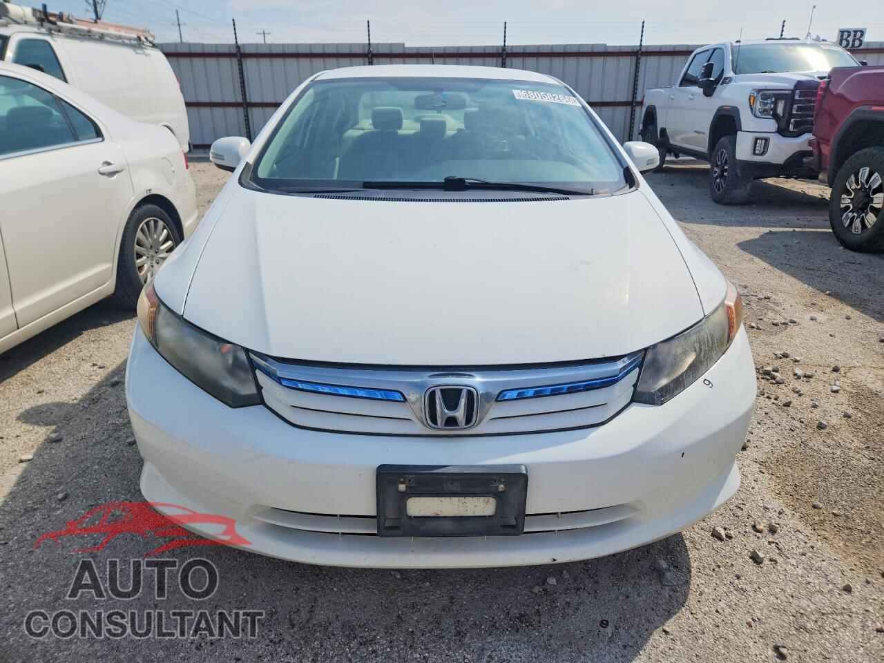 HONDA CIVIC 2012 - JHMFB4F22CS000836