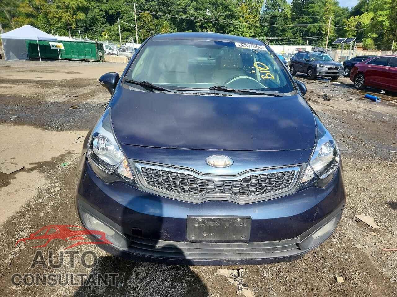 KIA RIO 2013 - KNADN4A3XD6167713