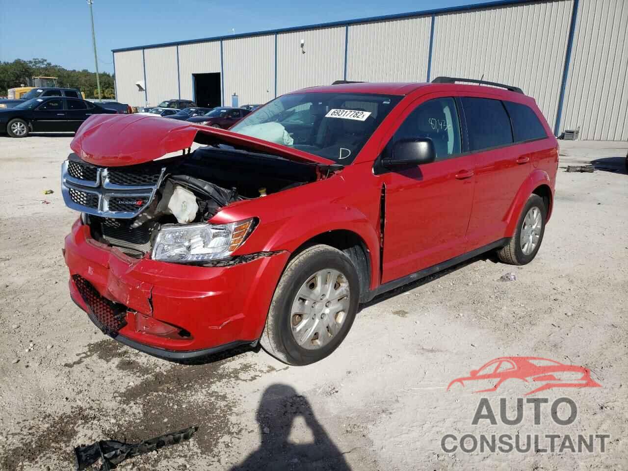 DODGE JOURNEY 2016 - 3C4PDCAB7GT148616