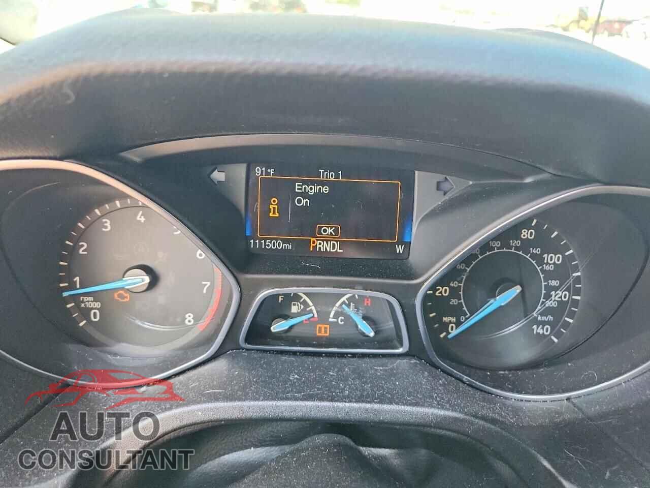 FORD FOCUS 2017 - 1FADP3F22HL236656