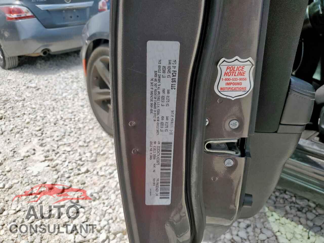 DODGE CHARGER 2018 - 2C3CDXCTXJH233675