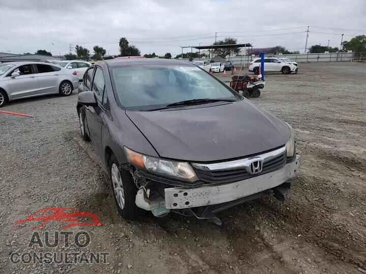 HONDA CIVIC 2012 - 19XFB2F51CE321818