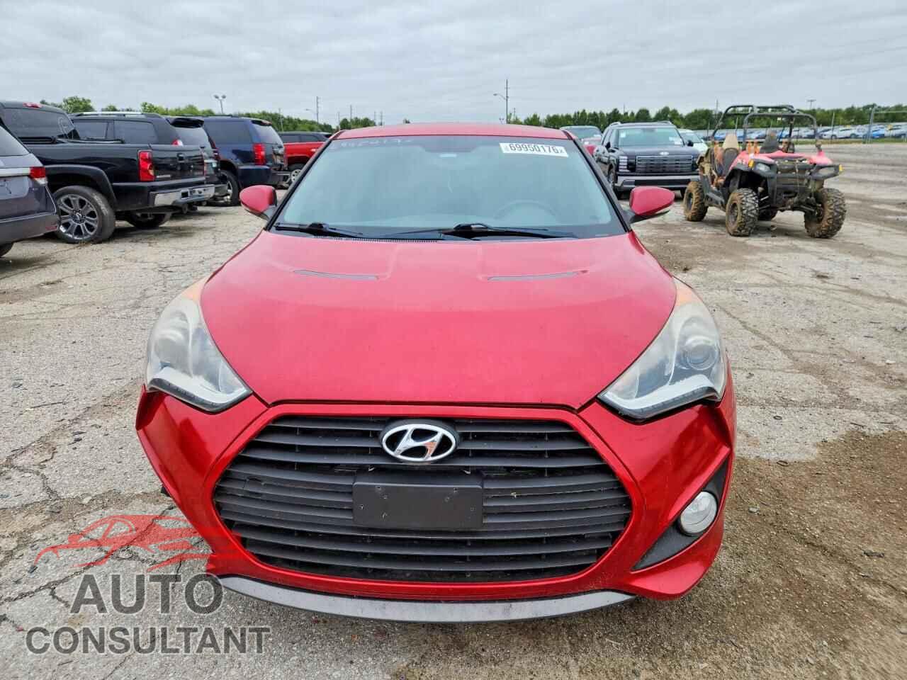 HYUNDAI VELOSTER 2014 - KMHTC6AE7EU210656