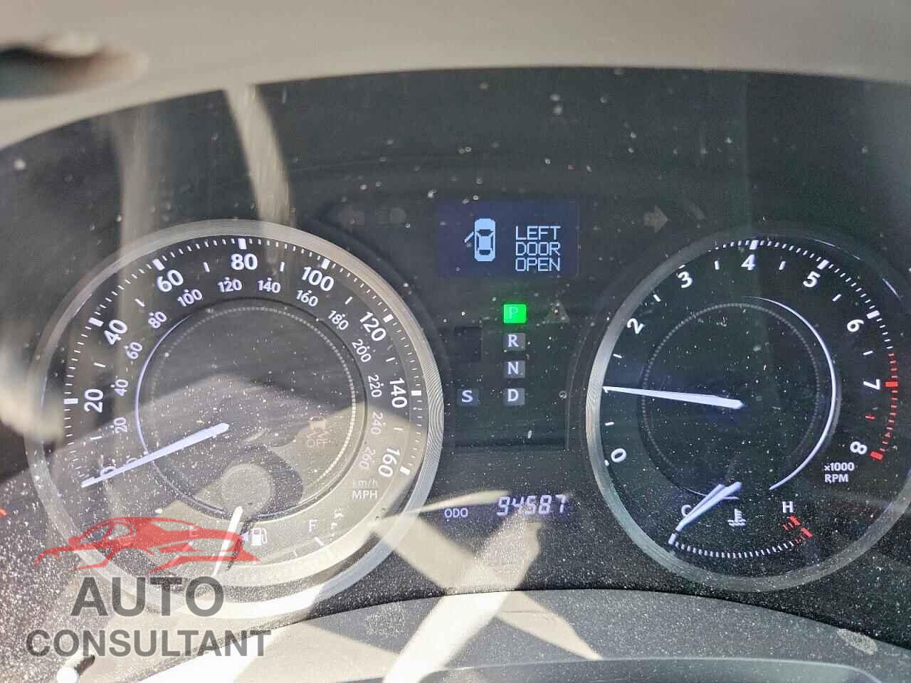 LEXUS IS 2012 - JTHFE2C21C2508831