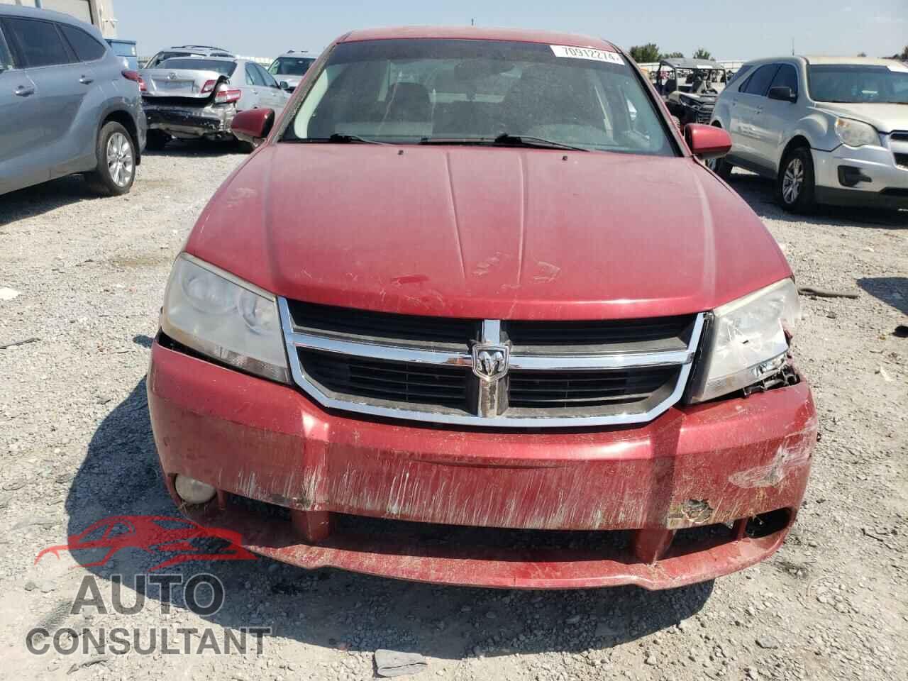 DODGE AVENGER 2010 - 1B3CC5FV3AN116612