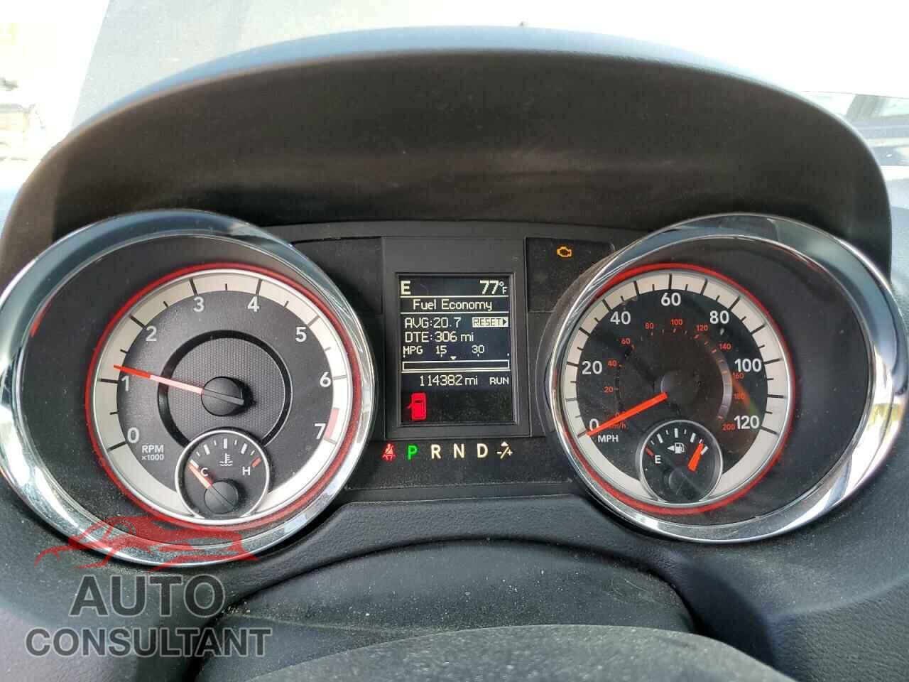 DODGE CARAVAN 2016 - 2C4RDGEG4GR274537