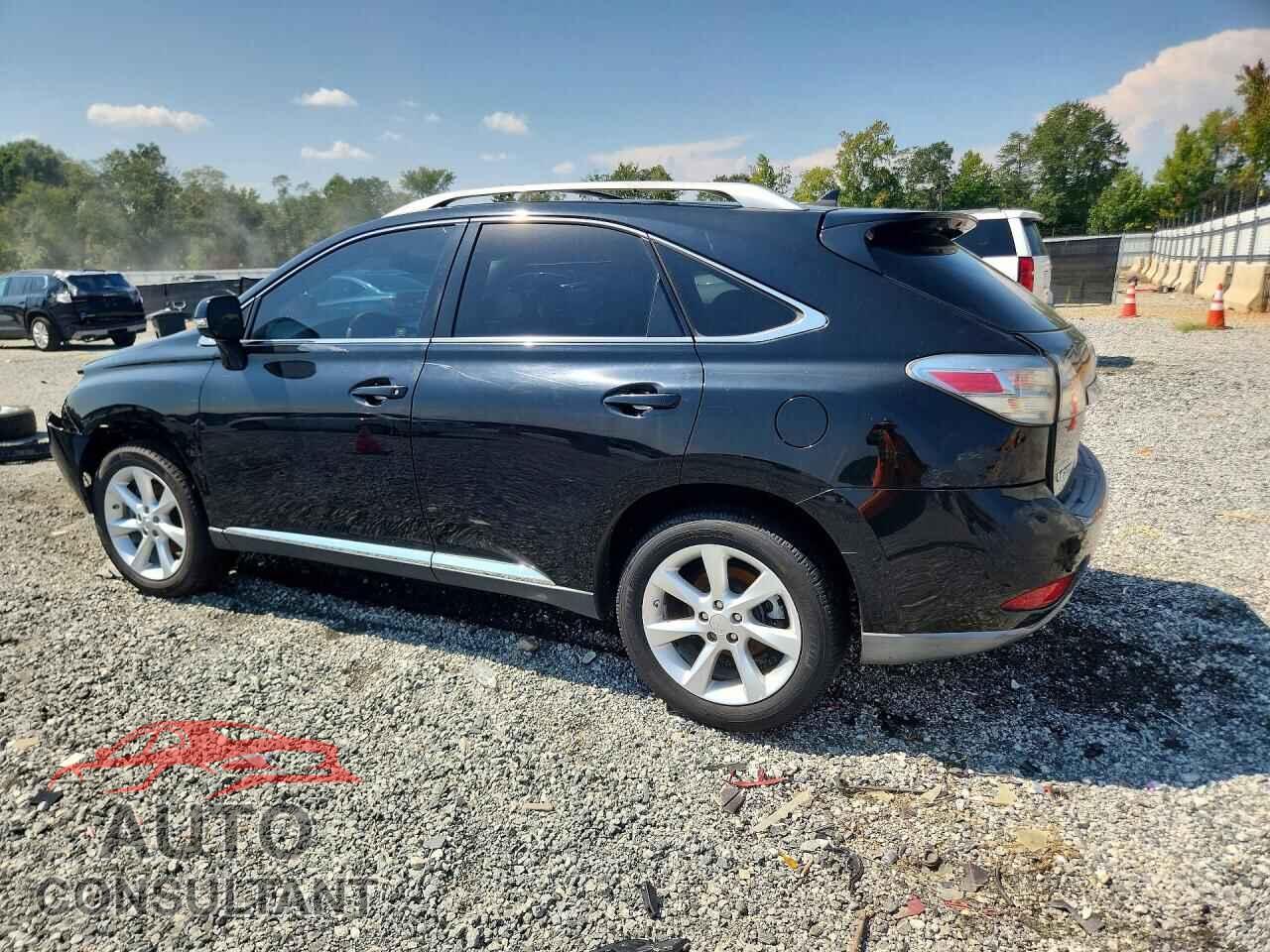 LEXUS RX350 2010 - 2T2ZK1BA8AC012087