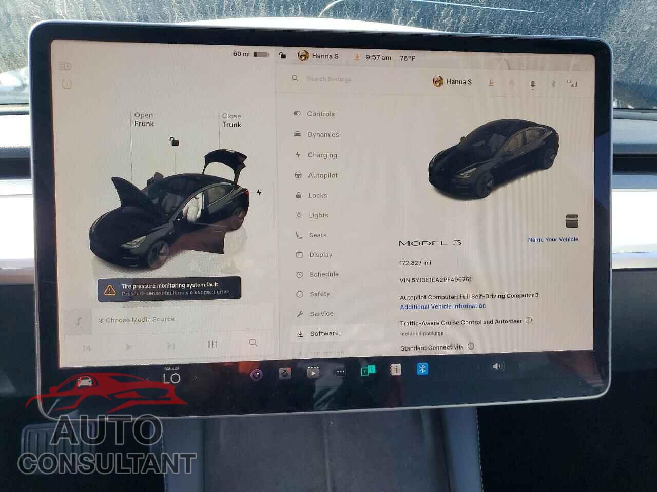 TESLA MODEL 3 2023 - 5YJ3E1EA2PF496761