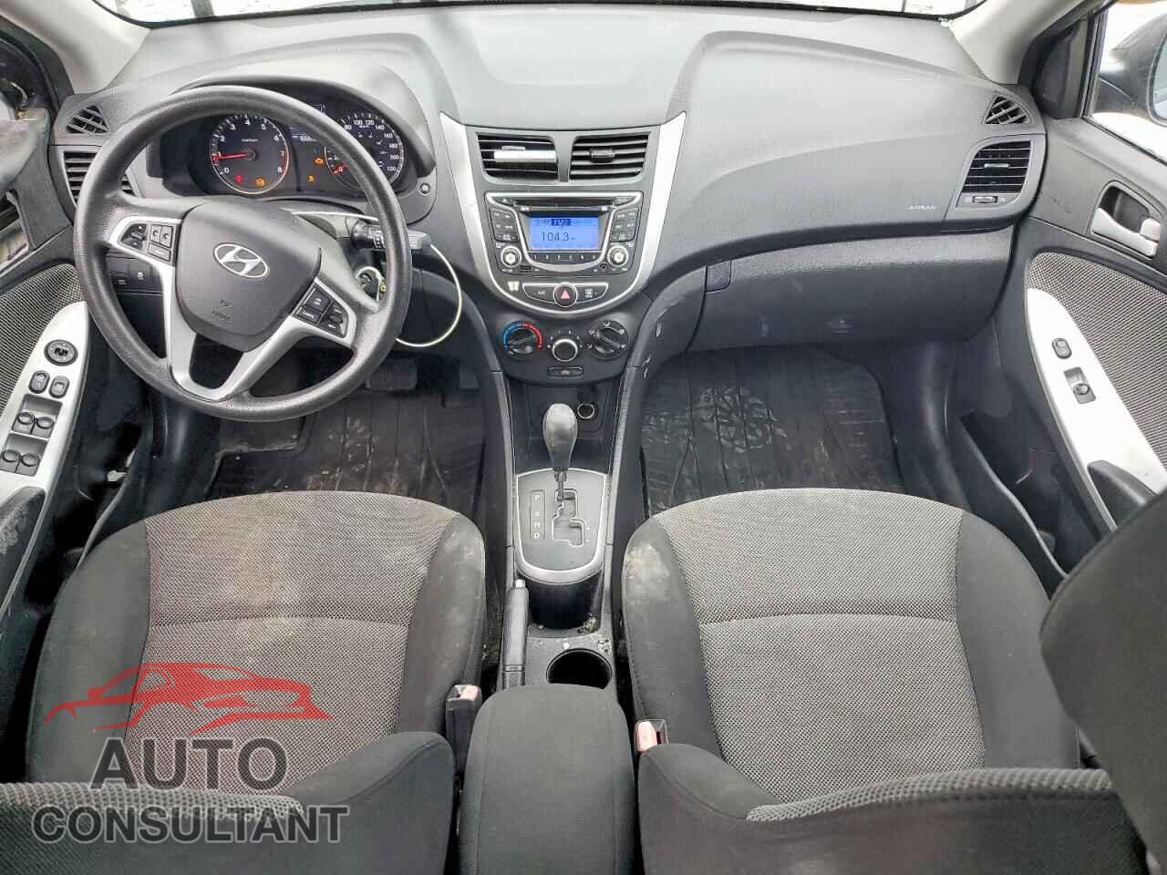 HYUNDAI ACCENT 2012 - KMHCT5AE4CU001575