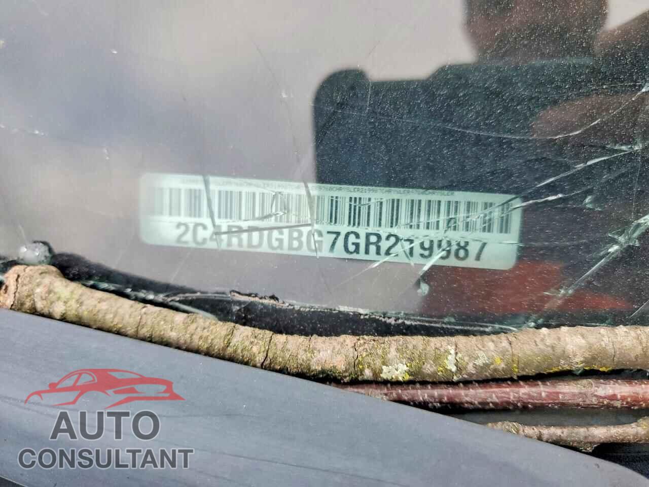 DODGE CARAVAN 2016 - 2C4RDGBG7GR219987