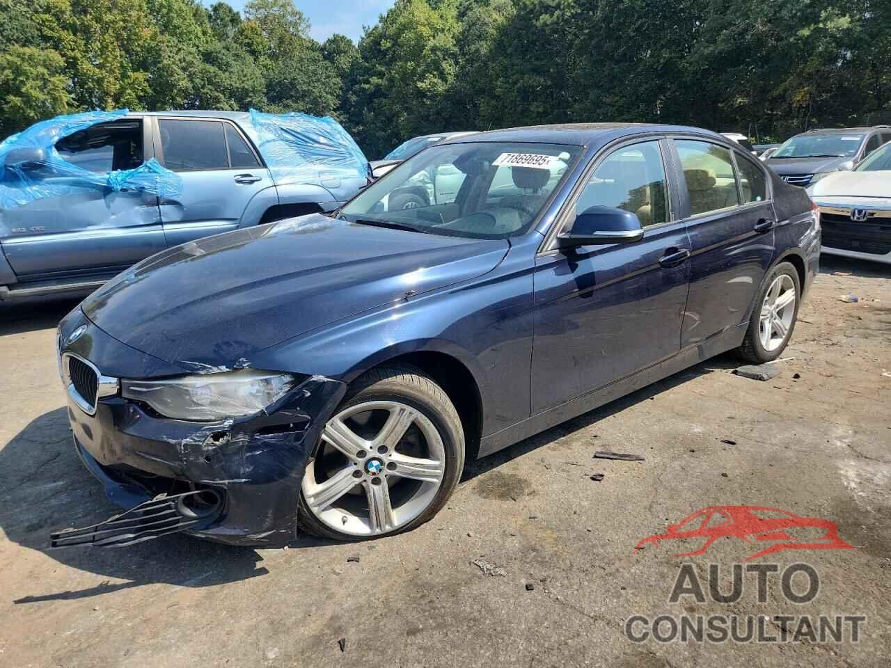BMW 3 SERIES 2014 - WBA3B3C51EJ981034