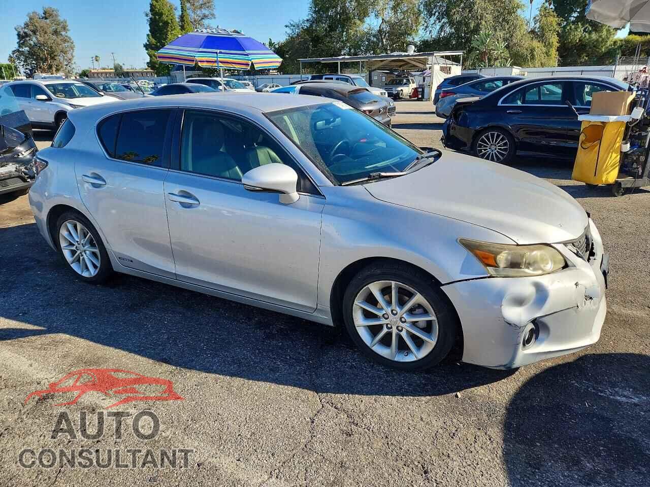 LEXUS CT 200 2012 - JTHKD5BH6C2101788