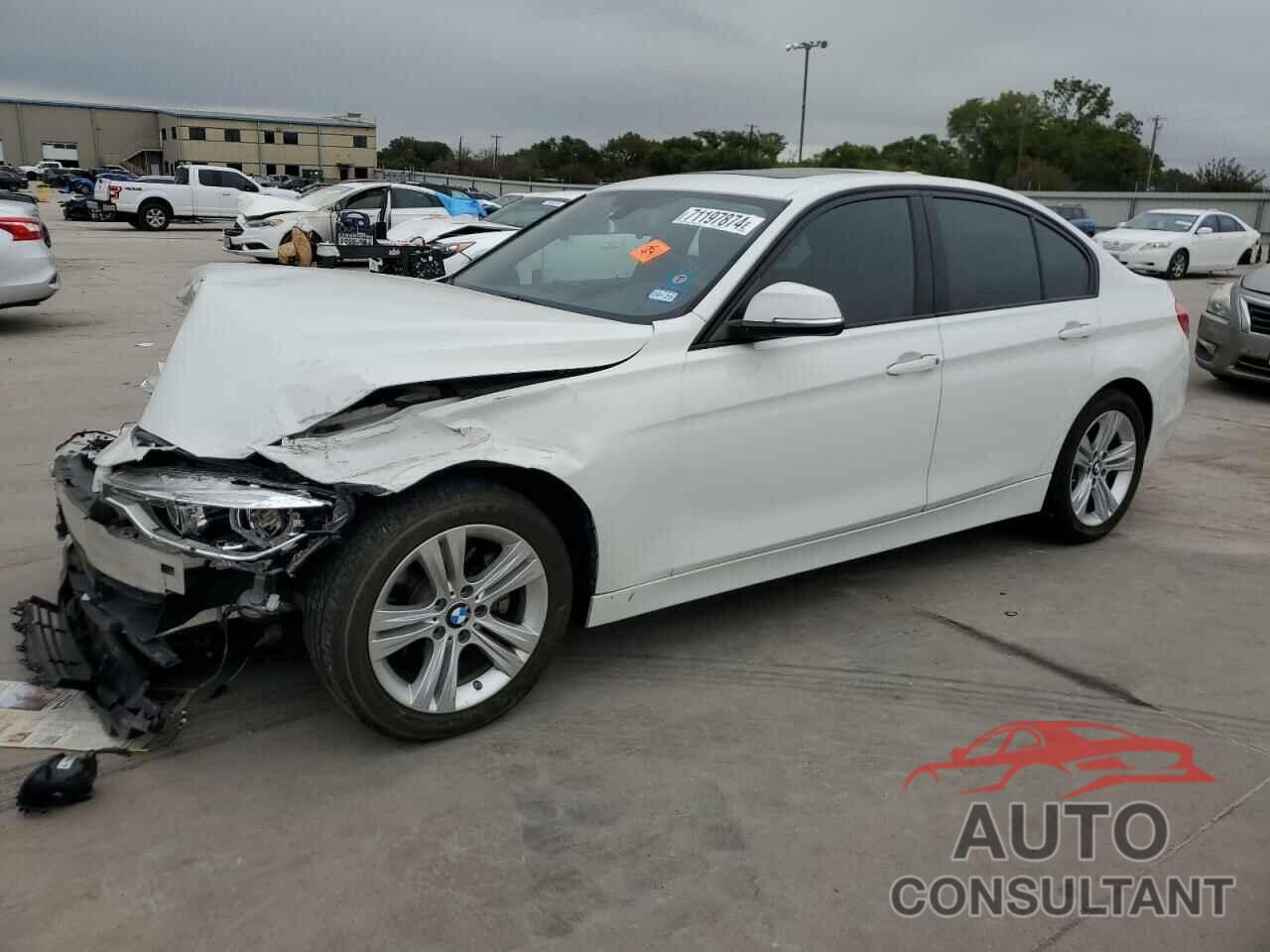 BMW 3 SERIES 2016 - WBA8E9G53GNT85428