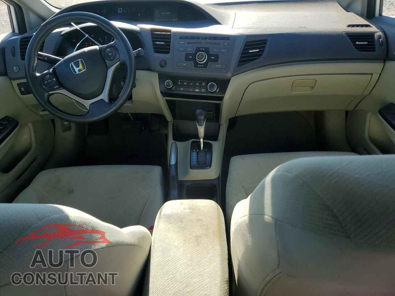 HONDA CIVIC 2012 - 19XFB2F56CE041988