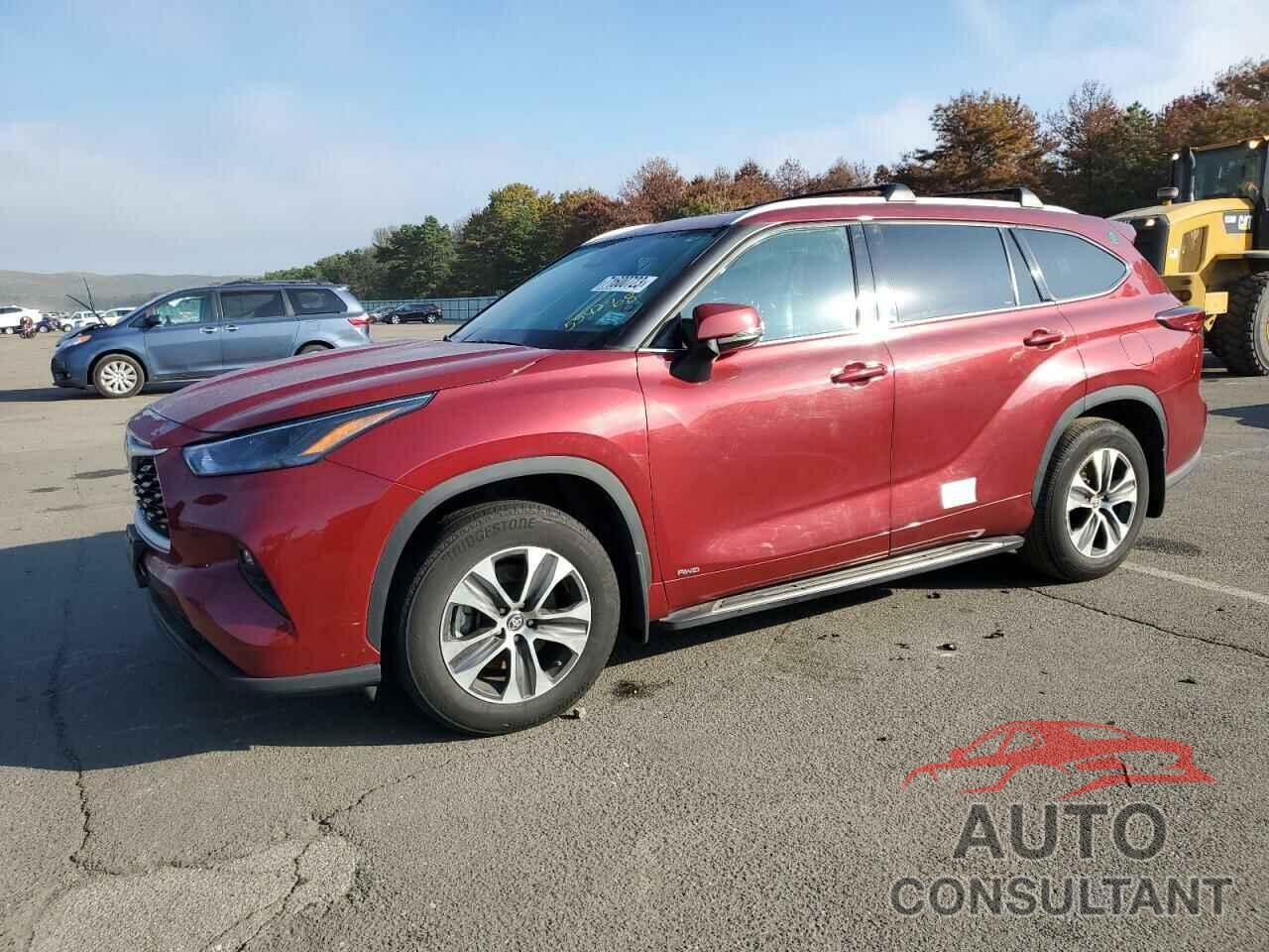 TOYOTA HIGHLANDER 2022 - 5TDGBRCH0NS554268