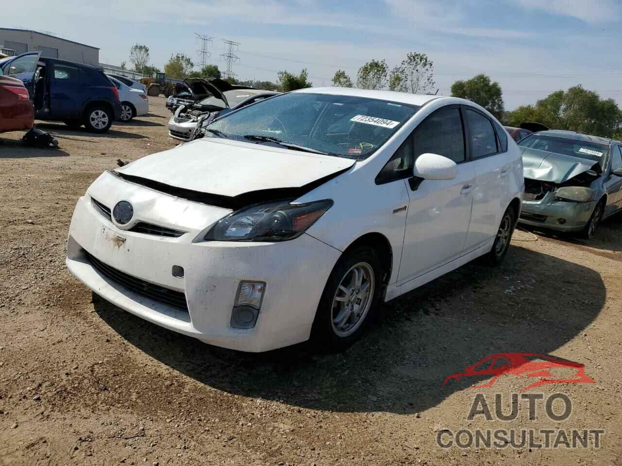 TOYOTA PRIUS 2011 - JTDKN3DU1B1382951