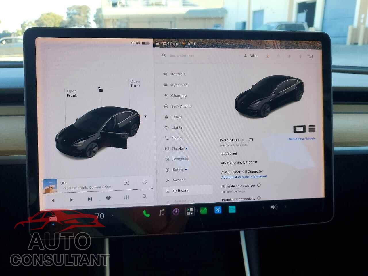 TESLA MODEL 3 2018 - 5YJ3E1EA4JF156311